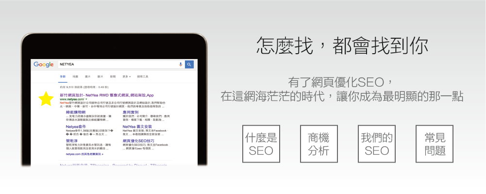網頁優化SEO